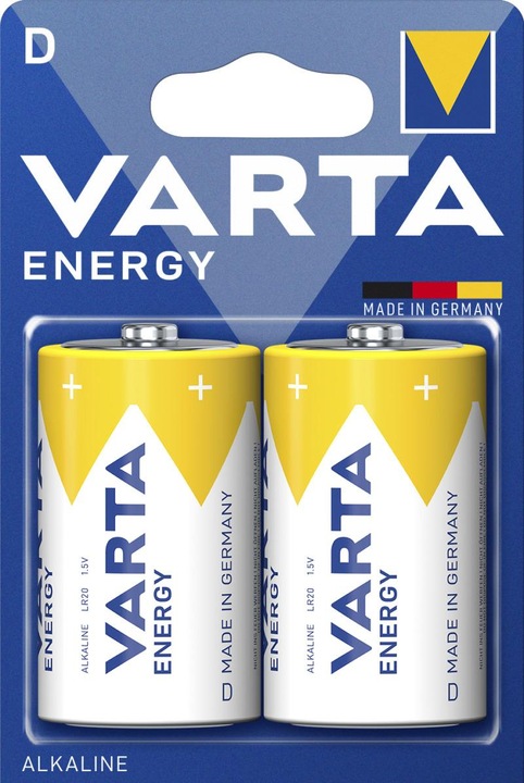 Produktbild Varta Energy (2 Stk., D, 15800 mAh)