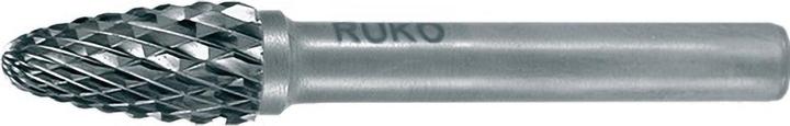 Actual product image Ruko HM burr shape F round bend