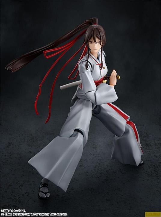 Actual product image Bandai HELL'S PARADISE - Yamada Asaemon Sagiri - Figurine S.H. Figuarts 15cm