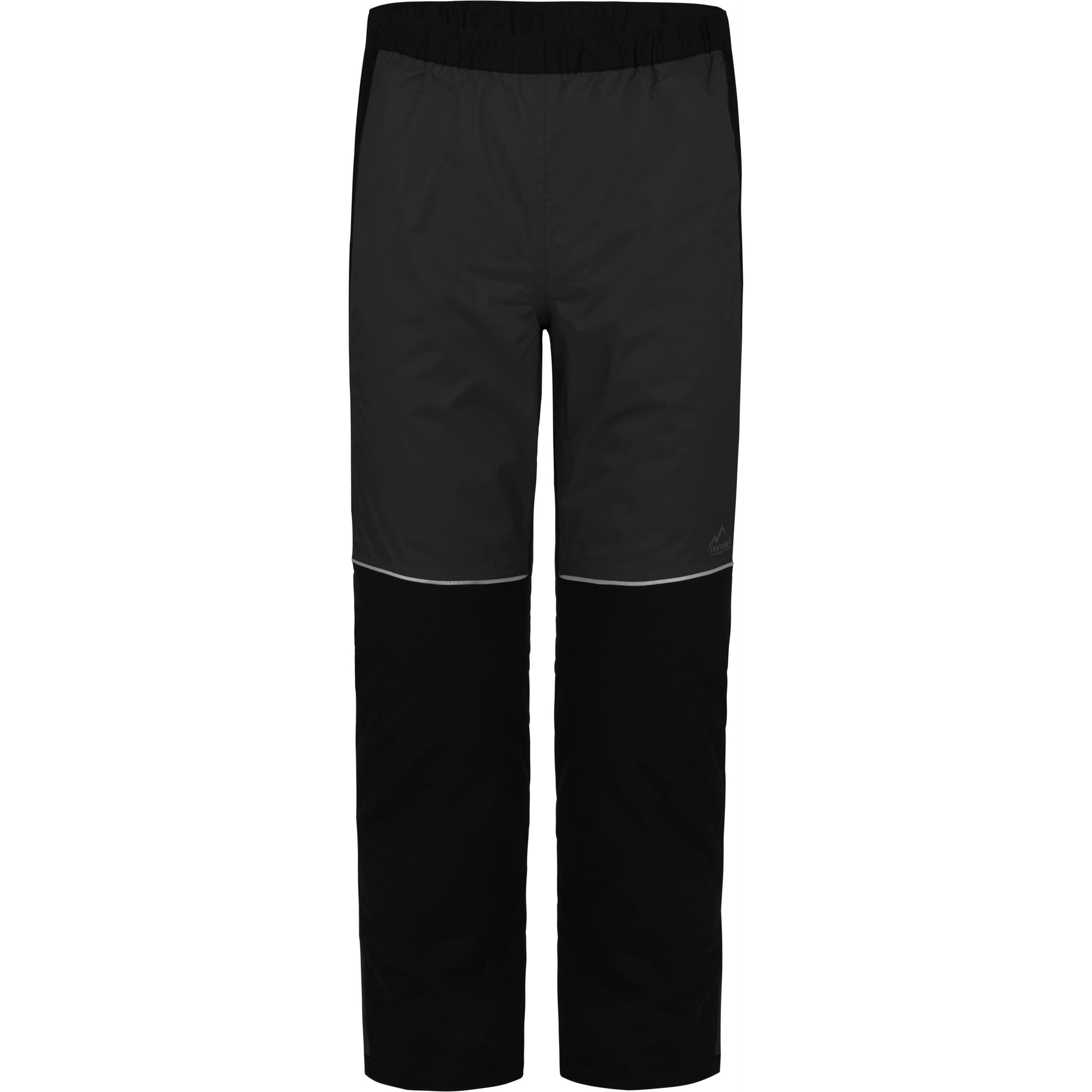 Normani, Herren, Outdoorhose, Kinder Regenhose „Saanich“ - 8761 (122, 128, 125 B), Grau, 125 B, 128, 122