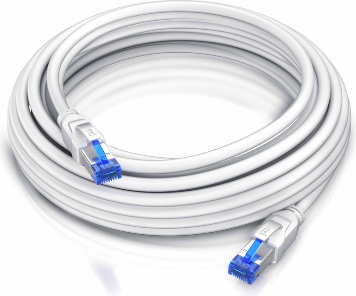 Actual product image Primewire CAT 8.1 Network Cable 40 Gbits - LAN Cable Patch Cable - CAT 8 Gigabit Ethernet Cable - RJ45 Plug (S/FTP, CAT8.1, 25 m)