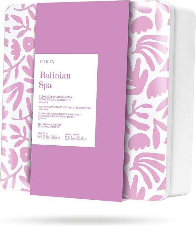 Immagine prodotto Pupa Milano Pupa Balinian Spa Kit 1 con Crema Corpo Concentrata Ammorbidente 150ml e Crema Doccia 300ml (Set per la cura del corpo)