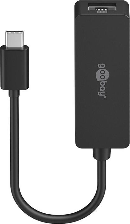 Immagine prodotto Goobay USB-C-Ethernet-Adapter, schwarz (USB-C)
