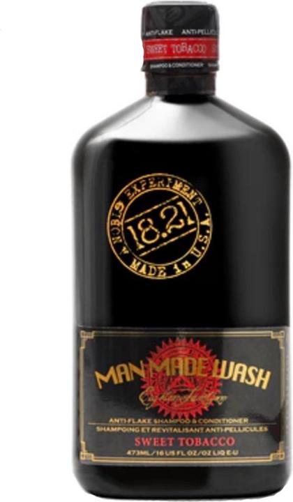 Actual product image 18.21 Man Made Anti-Flake 2-in-1 Shampoo & Conditioner Sweet Tobacco