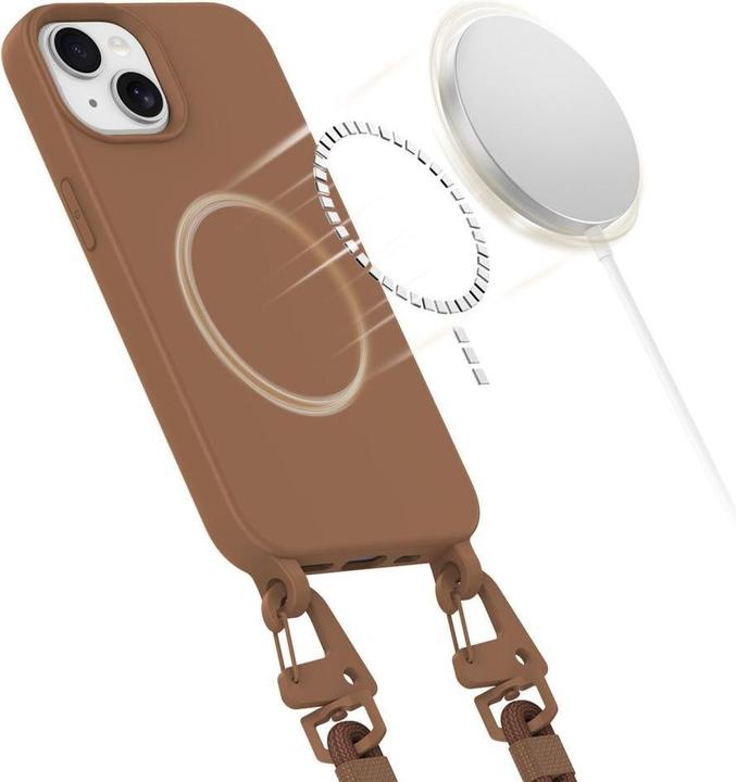 Produktbild Tech-Protect MagNecklace MagSafe iPhone 13 Case - Brown (Apple iPhone 13)