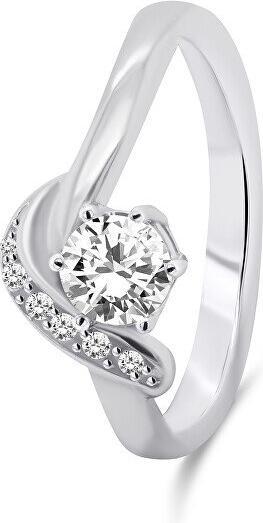 Produktbild Brilio Silver - Elegant silver ring with zircons RI048W - Circuit: 58 mm (58)