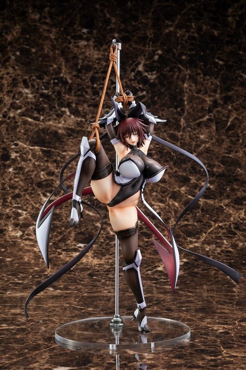 Actual product image Queen Ted Taimanin Yukikaze 2 PVC Statue 1/7 Mizuki Shiranui Restraint Ver. 26 cm