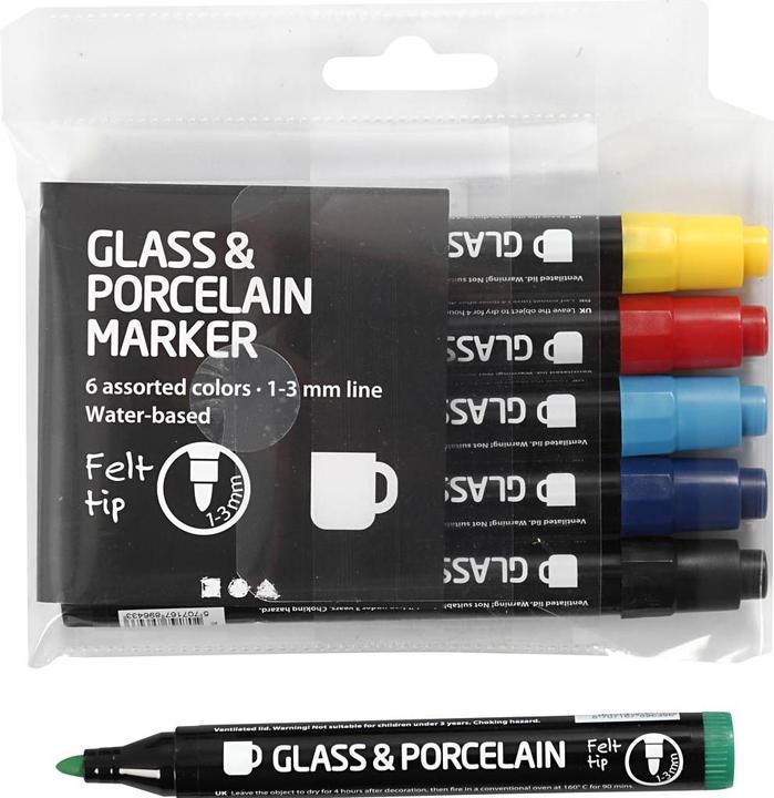 Actual product image Creativ Company Glass & Porcelain Marker (31651) (6x)