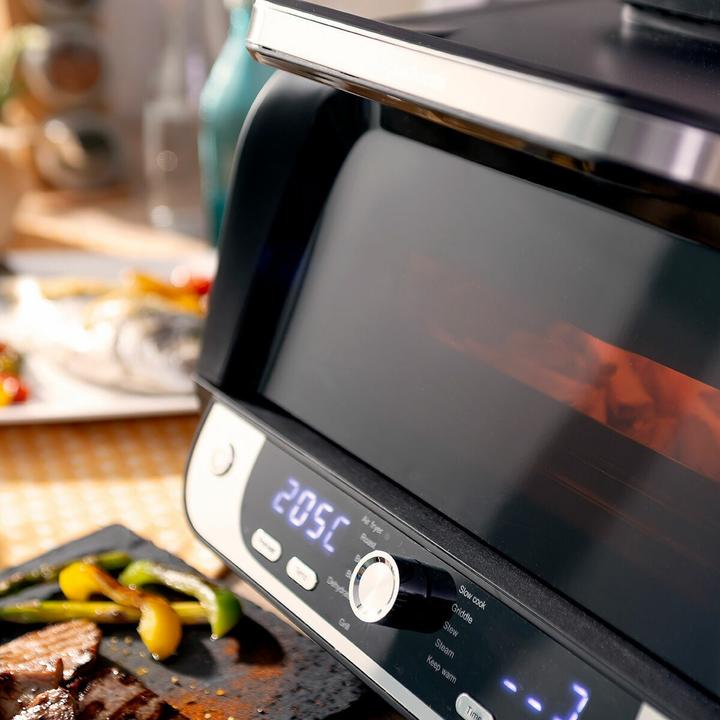 Actual product image InnovaGoods Hot air fryer with grill, accessories and recipe book Fryinn 12-in-1 6000 3400 W 6 L