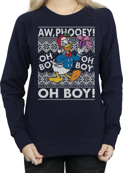 Produktbild Disney Donald Duck Christmas Fair Isle Sweatshirt (S)
