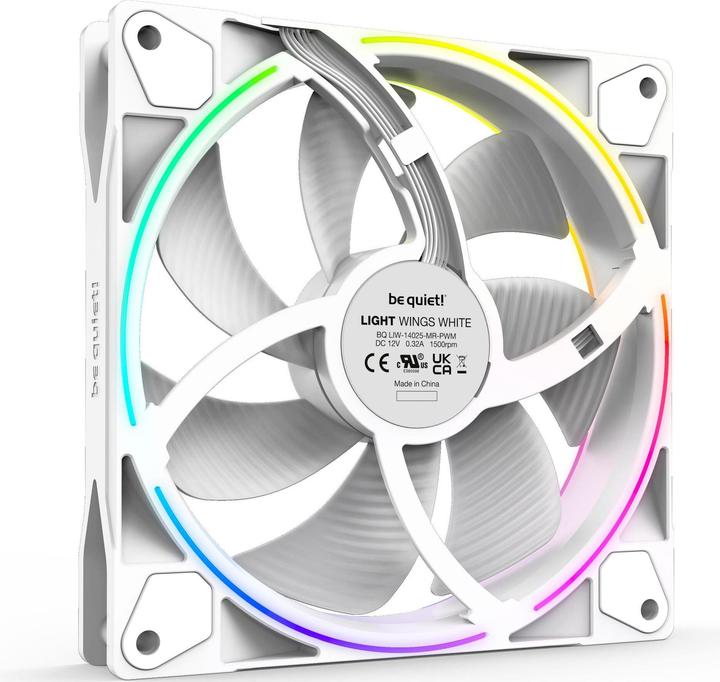 Actual product image be quiet! Light Wings (140 mm, 3 x)