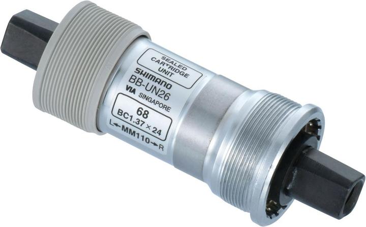 Actual product image Shimano BB-UN26 square BSA 68/110 mm