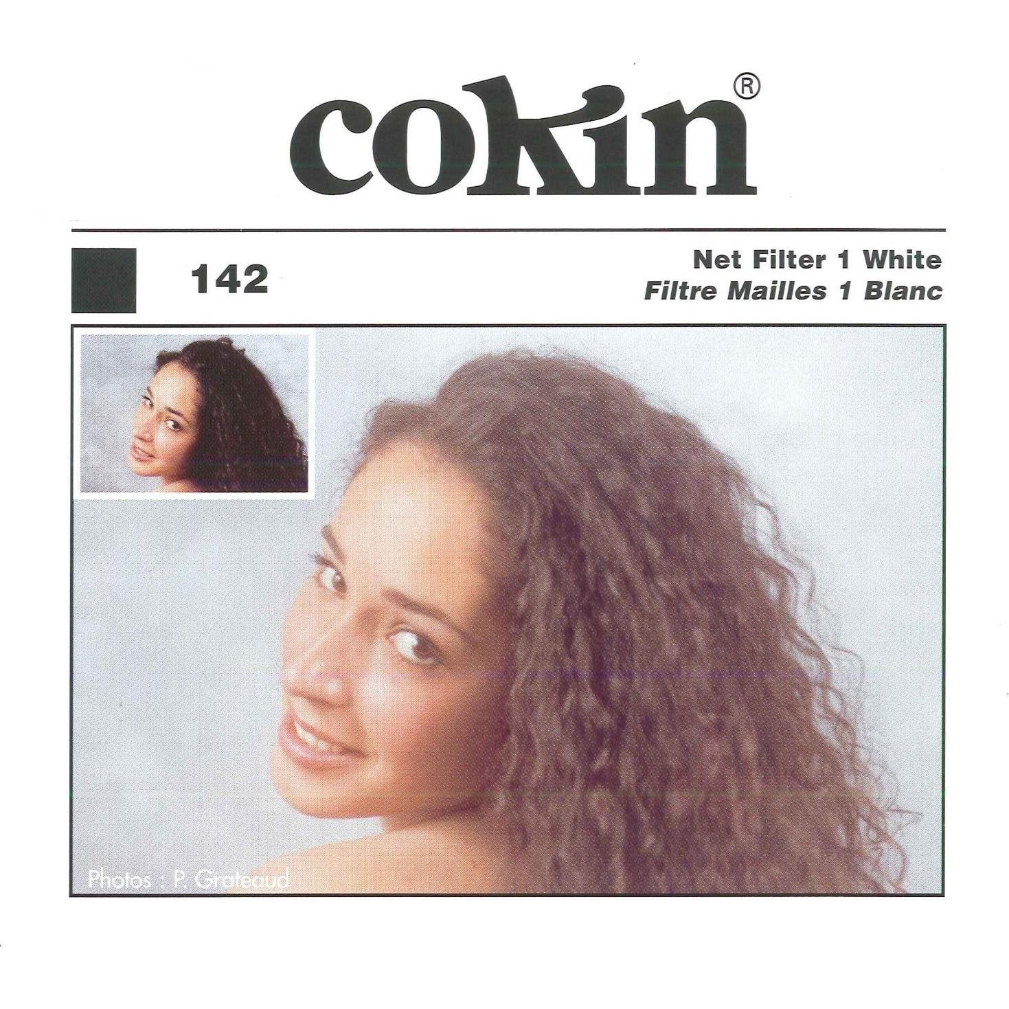 Cokin A142 Netzfilter 1 weiss (62 mm, Weichzeichnungsfilter, 62 mm), Objektivfilter, Weiss