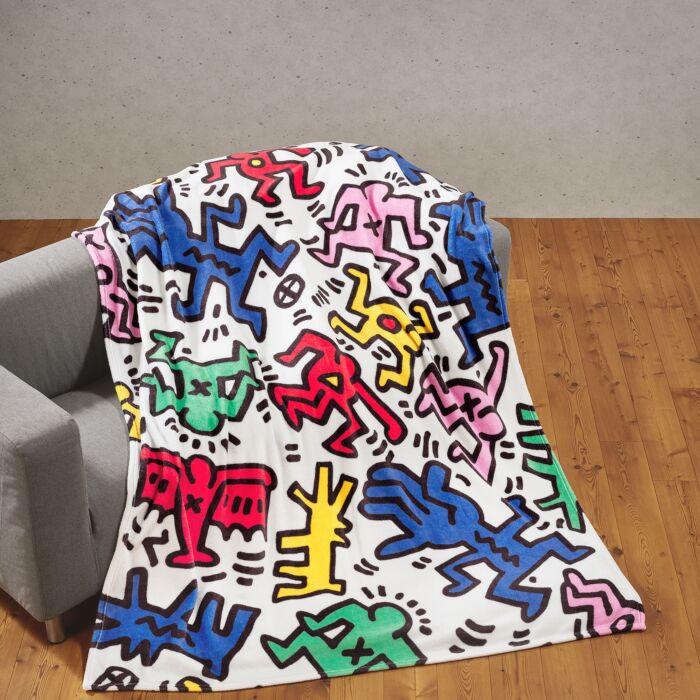 Image du produit Keith Haring Couverture Fun (200 x 150 cm)