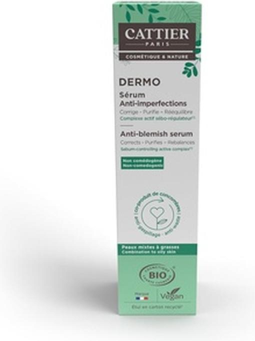 Actual product image Cattier Anti-Blemish Serum for Combination to Oily Skin 30ml (30 ml)