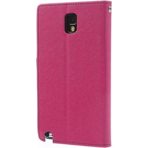 Thumbnail - Goospery Fancy Diary Series (Samsung Galaxy Note 3), Smartphone Hülle, Blau, Rosa