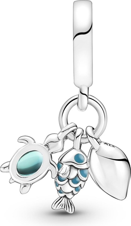 Immagine prodotto Pandora Pesce Tartaruga marina Cozza (Argento 925, Smalto)