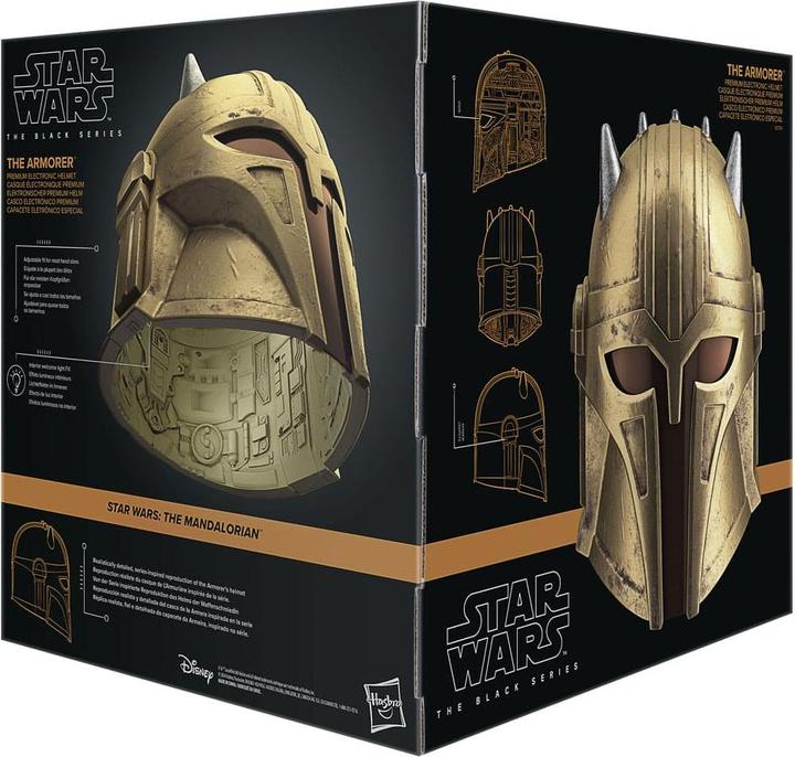 Produktbild Hasbro Star Wars: The Mandalorian Black Series Elektronischer Helm The Armorer