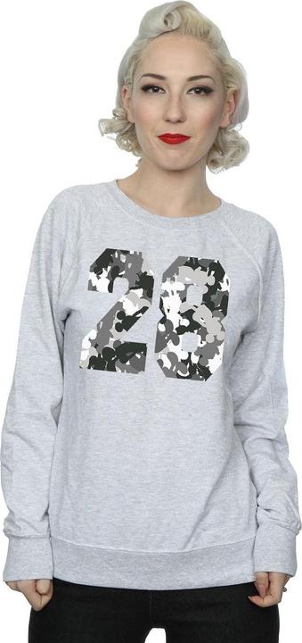 Actual product image Disney Womens/Ladies Mickey Mouse Pattern 28 Sweatshirt (M)