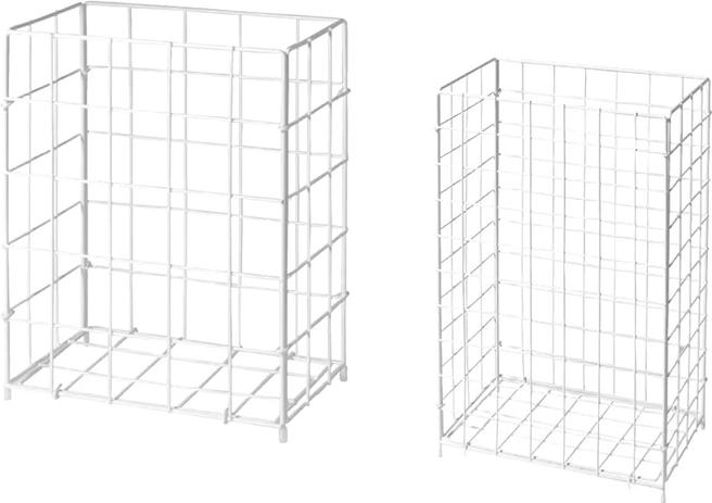 Produktbild Ampri PVC Sammelkorb 280 x 190 x 350 mm weiss (19 l)