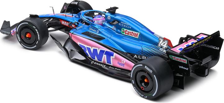 Immagine prodotto Solido 1:18 Alpine A522 ALONSO blu