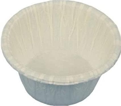 Immagine prodotto Papstar Pirottini di carta per muffin bianchi 20s Carta pergamena di ricambio Diametro 50 Teglia per muffin (5 cm)