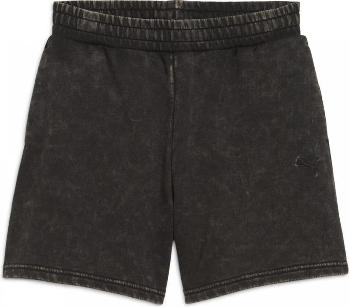 Actual product image Puma ESS ELEVATED Wash High-Waist Shorts 5" TR (S)