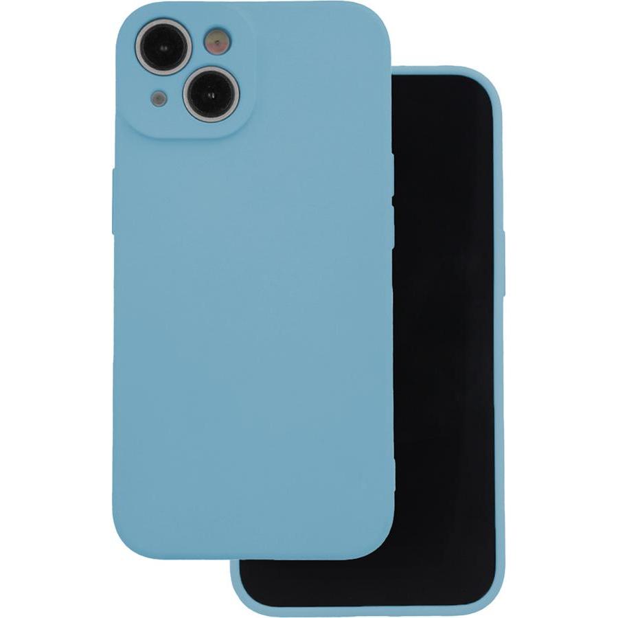 OEM Silikonhülle für Samsung Galaxy A15 4G / A15 5G himmelblau (Samsung Galaxy A15 5G), Smartphone Hülle, Blau