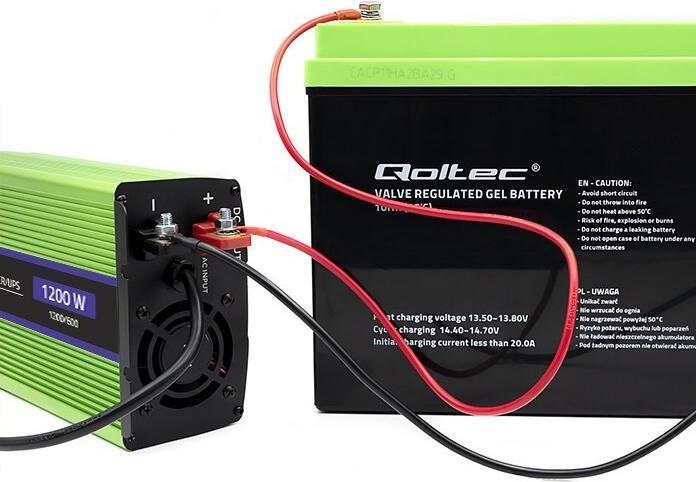 Produktbild Qoltec 51941 Reiner Sinus-Wechselrichter-Monolith