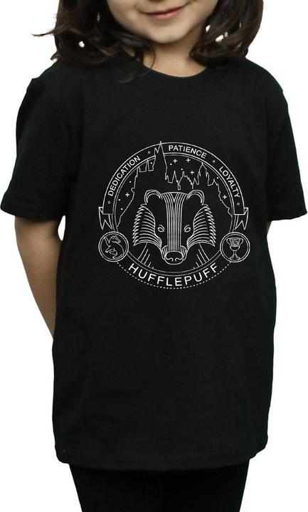 Immagine prodotto Hufflepuff Seal Maglietta Ragazze (116)