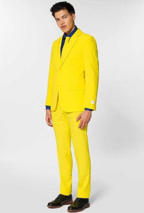 Actual product image OppoSuits Yellow Fellow (58)