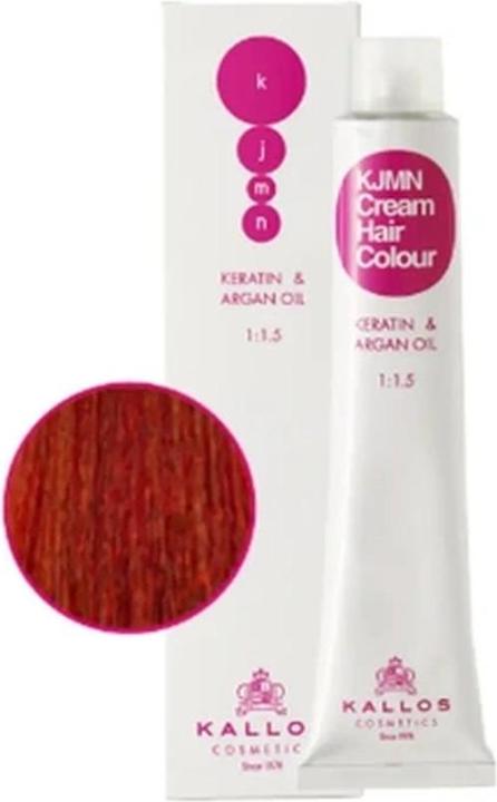 Produktbild Kallos Cosmetics KJMN Creme Haarfarbe Keratin & Arganöl 8.34I Intensives Kupferrot (8.34I Intensives Kupferrot)