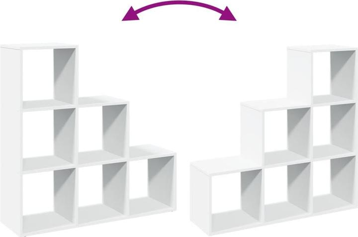 Produktbild vidaXL Raumteiler-Bücherregal (99 x 29 x 99 cm)