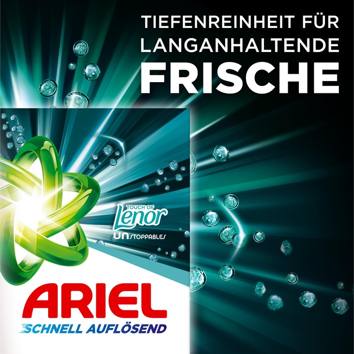 Produktbild Ariel Touch Of Lenor Unstoppables (18 Waschgänge, Pulver)
