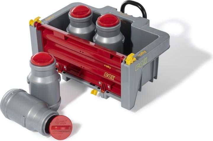 Rolly Toys rollyBox mit 4 Milchkannen
