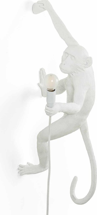 Seletti Monkey Lamp White Lampe à Led