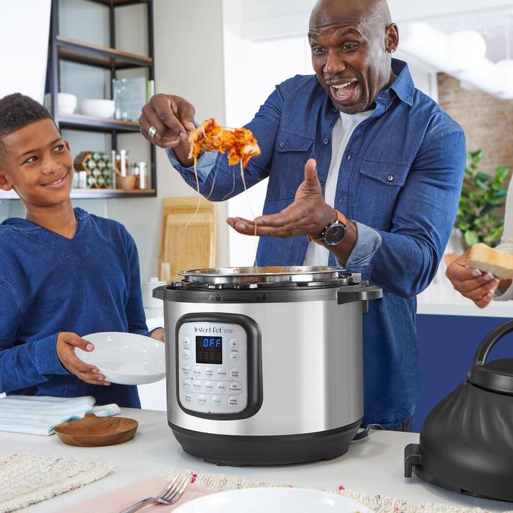 Image du produit Instant Pot Duo Crisp 7,6L multicooker met airfryer 11-in-1 - snelkookpan - pressure cooker - rijstkoker - s