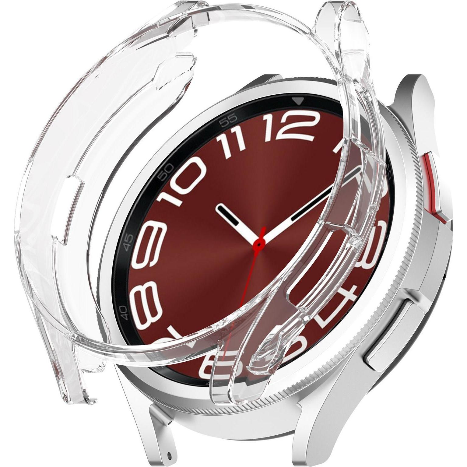 Strap-it TPU-Hülle (Silikon), Uhrenarmband, Transparent