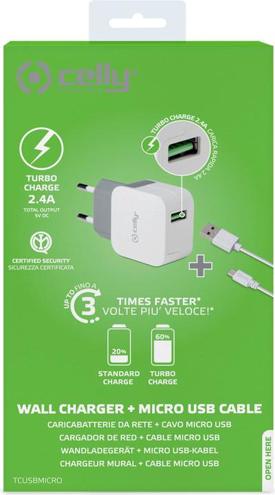 Immagine prodotto Celly Caricatore A Muro