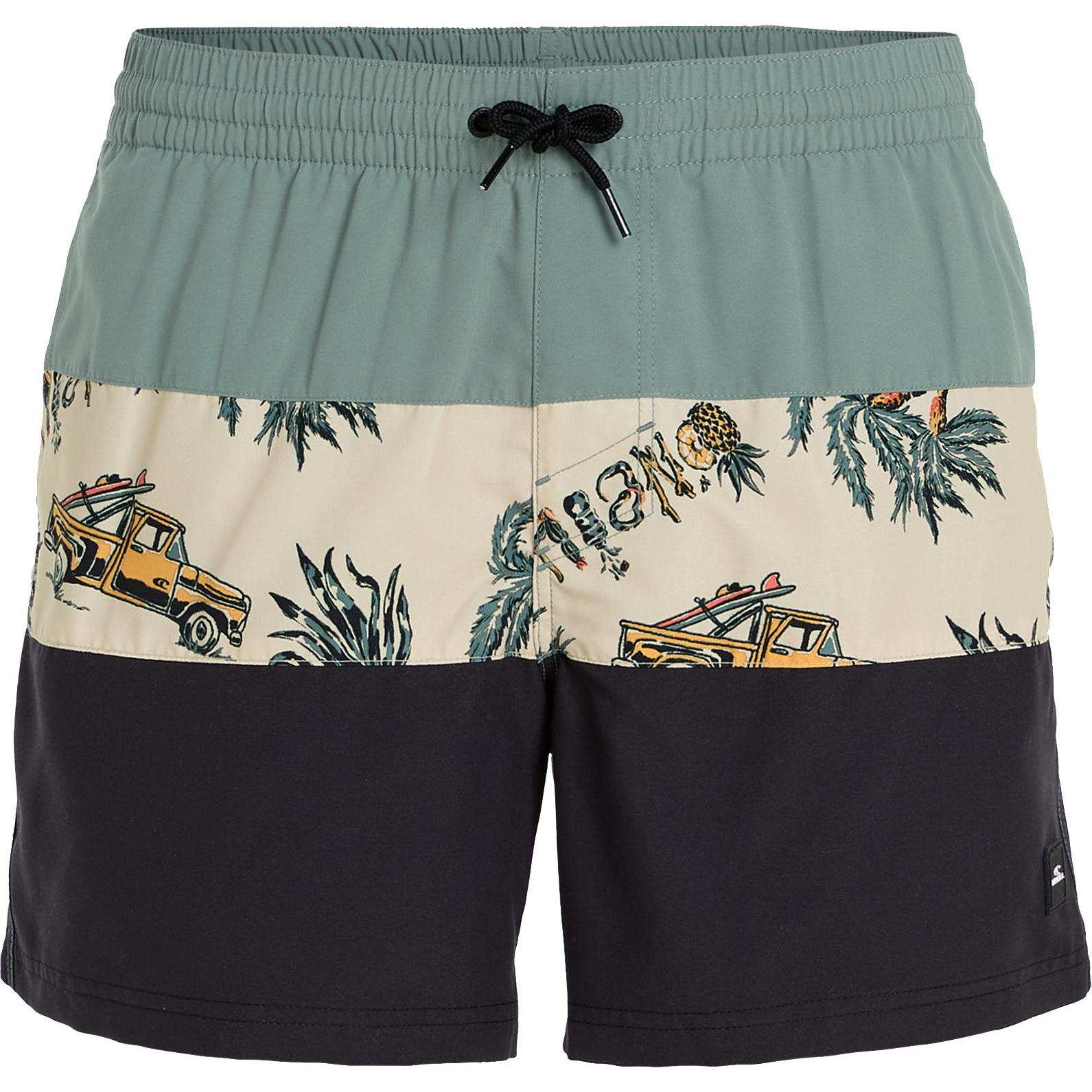 O'Neill, Herren, Badehose, MIX & MATCH CALI BLOCK 15" SWIM SHORTS, Mehrfarbig, (L)