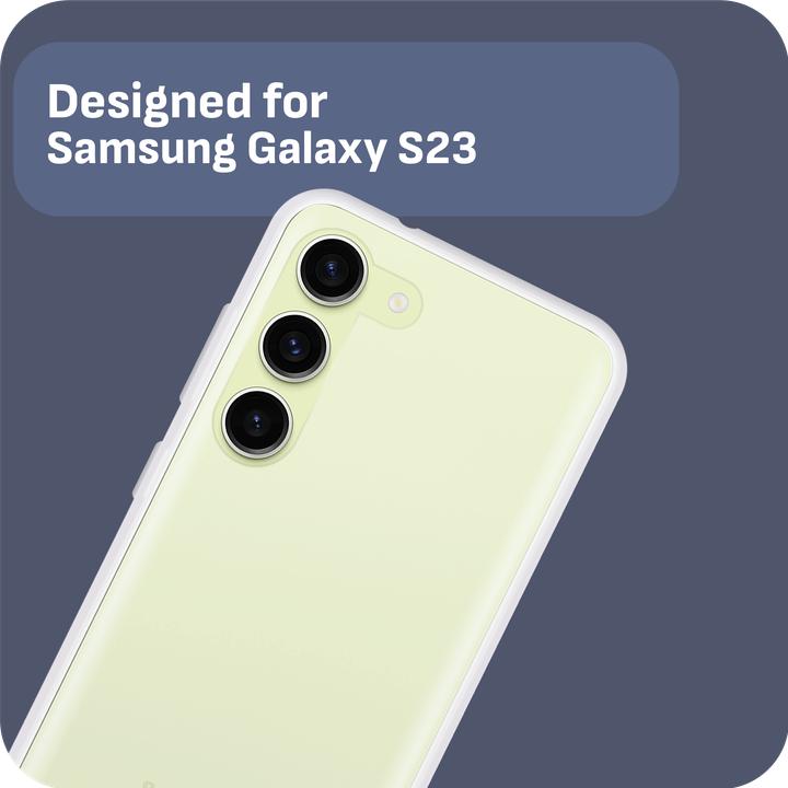 Produktbild Cazy Silikon Hülle Kompatibel mit Samsung Galaxy S23 - Soft TPU Schutz - Transparant (Samsung Galaxy S23)