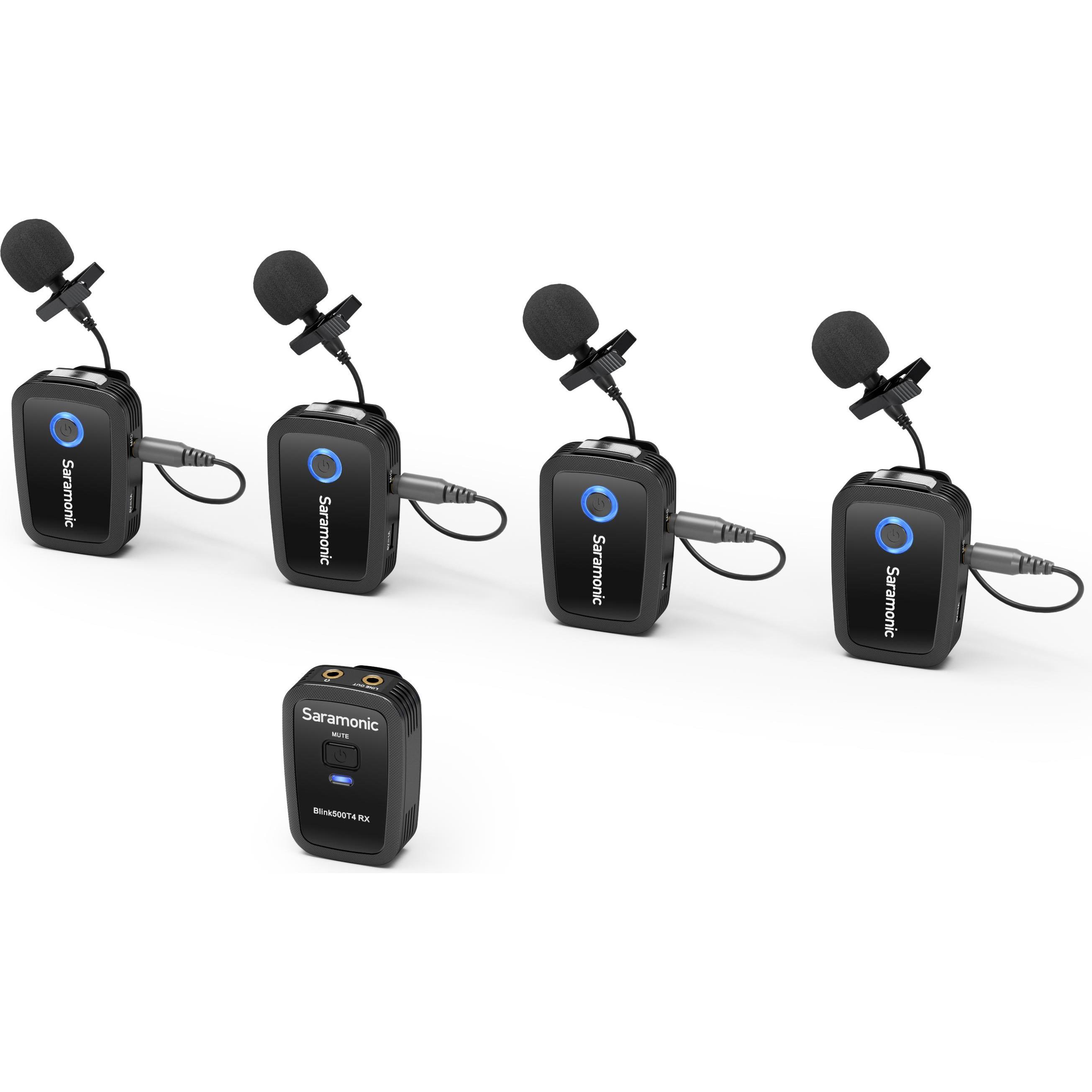 Thumbnail - Saramonic Blink500 T4 2.4GHz Wireless Microphone System, Mikrofon