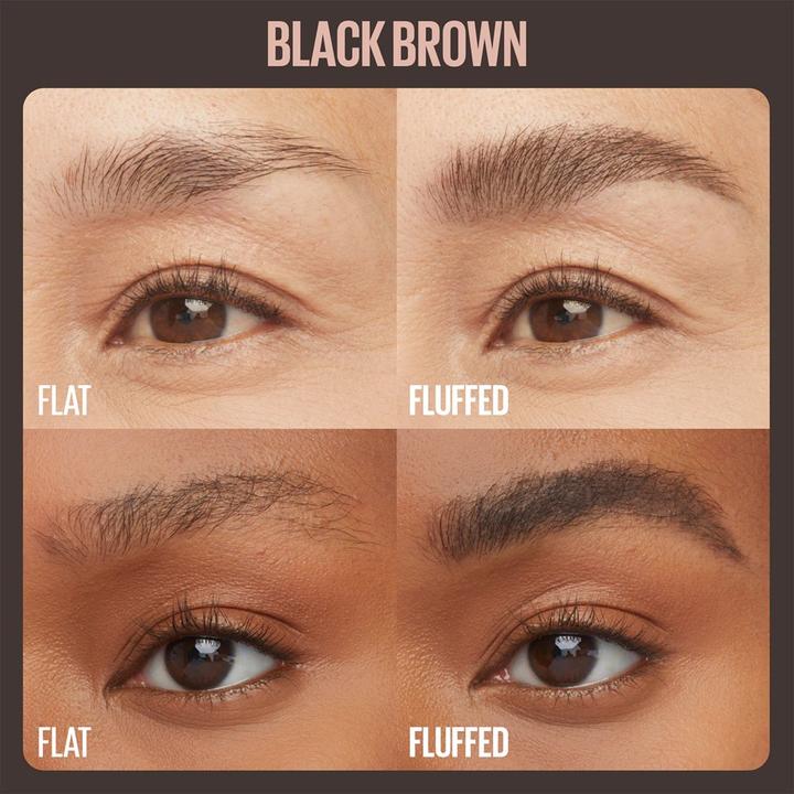 Actual product image Maybelline New York Superfluff (262 Black Brown, Black Brown)