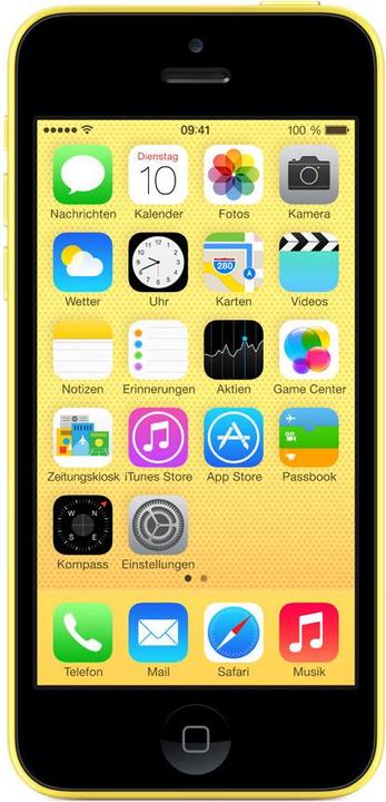 Apple iPhone 5C (32 GB, Gelb, 4", 4G)