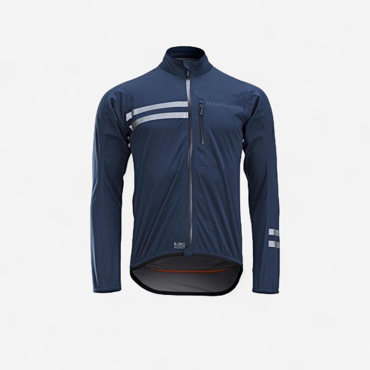 Produktbild Van rysel Men's Road Cycling Rainproof Long-Sleeved Jacket- EDR - Blue (XL)
