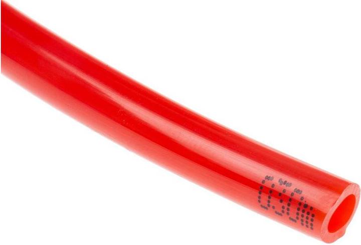 RS PRO Polyurethaanbuis, rood, 4 mm ID, 6 mm OD