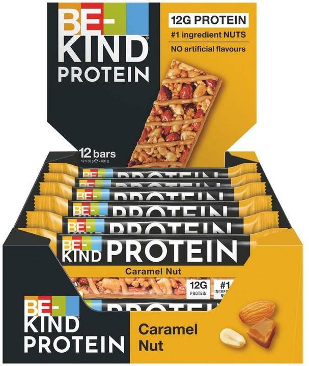 Be-Kind Protein Caramel Nut (Caramel, 12 pcs, 600 g)