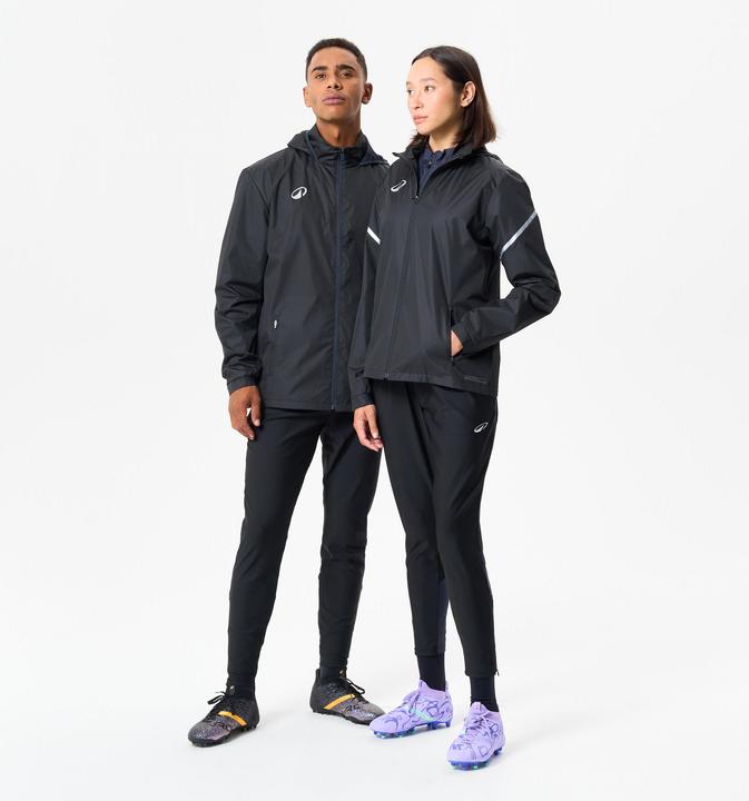 Produktbild Kipsta Damen/Herren Fussball Regenjacke - Viralto Club schwarz (4XL)