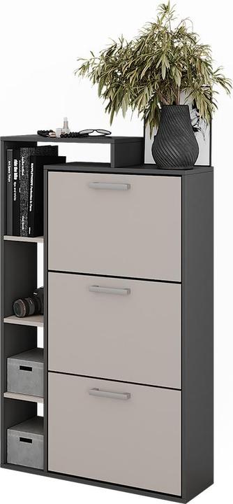 Anthrazit, Anthrazit/Greige