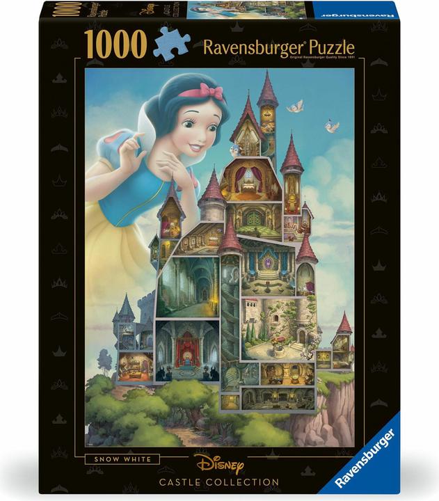 Ravensburger Puzzel 12000257 - Sneeuwwitje - 1000 stukjes Disney Kasteel Collectie puzzel voor (1000 onderdelen)